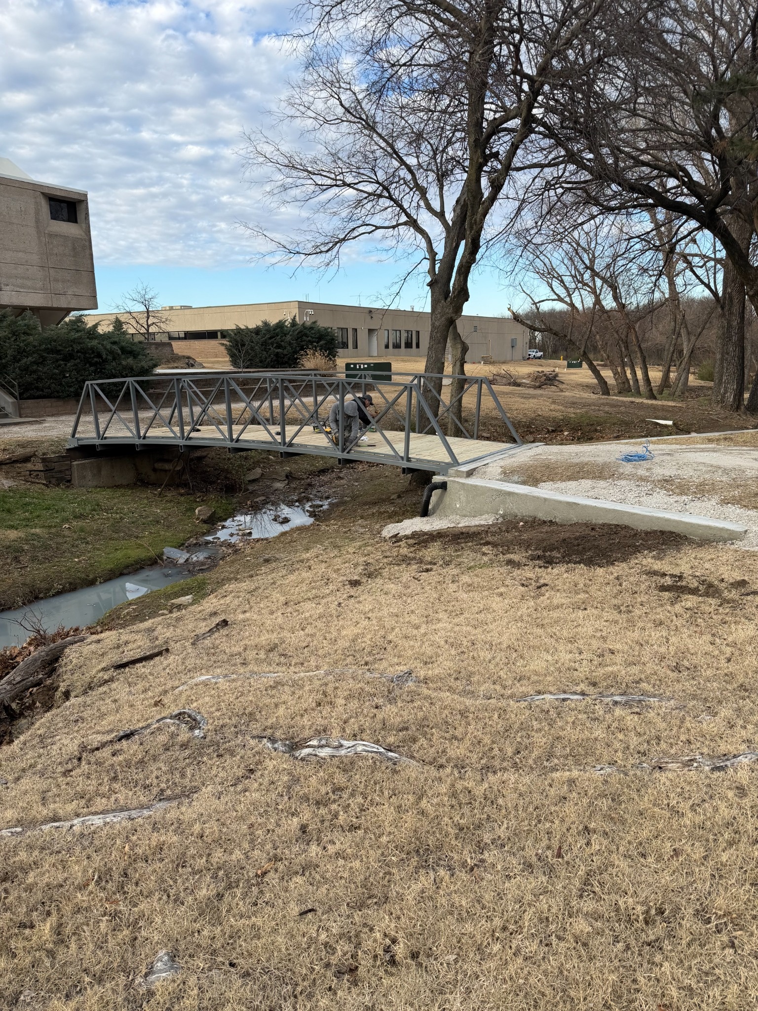 Commercial bridge and site improvement work