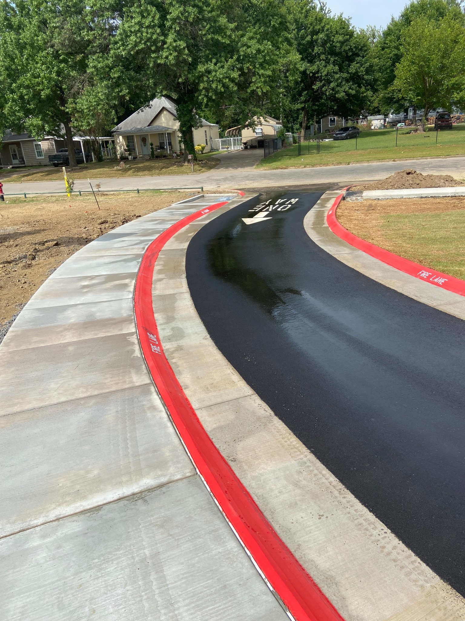 Asphalt edge removal and patch area preparation